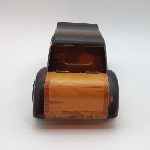 Vintage Wooden Model Car - Picture 5 of 11
